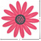 Daisies Custom Shape Iron On Patches - L - APPROVAL