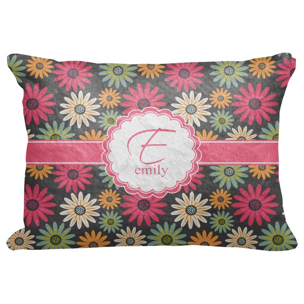 Custom Daisies Decorative Baby Pillowcase - 16"x12" (Personalized)