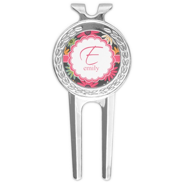 Custom Daisies Golf Divot Tool & Ball Marker (Personalized)