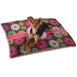 Daisies Dog Bed - Small w/ Name and Initial