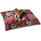 Daisies Dog Bed - Small LIFESTYLE