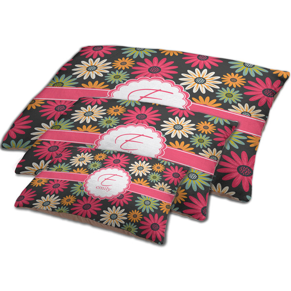 Daisies Dog Beds - MAIN (sm, med, lrg)