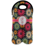 Daisies Wine Tote Bag (2 Bottles) (Personalized)