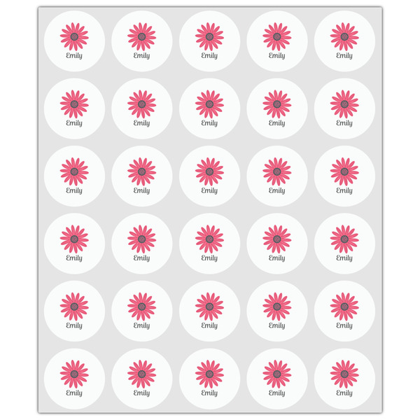 Daisies Drink Topper - XSmall - Set of 30