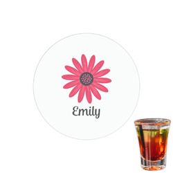 Daisies Printed Drink Topper - 1.5" (Personalized)