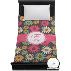Daisies Duvet Cover - Twin XL (Personalized)
