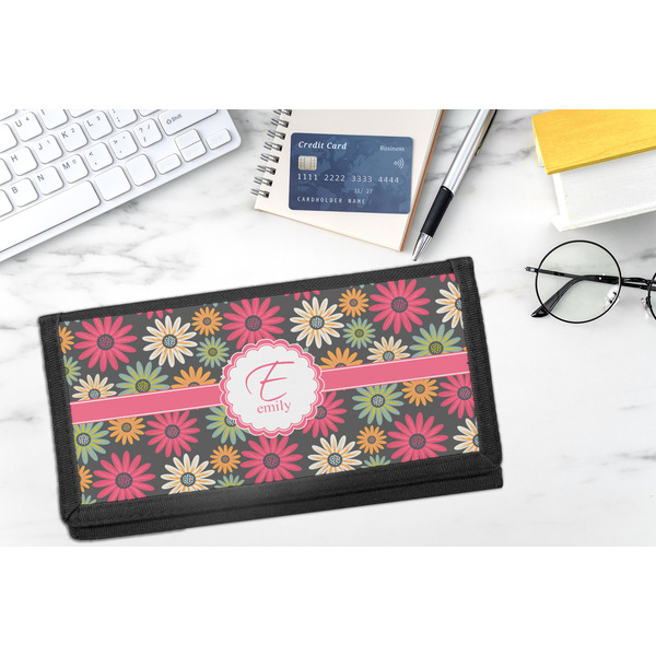 Daisies DyeTrans Checkbook Cover - LIFESTYLE