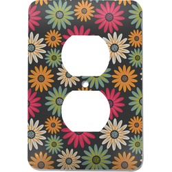 Daisies Electric Outlet Plate