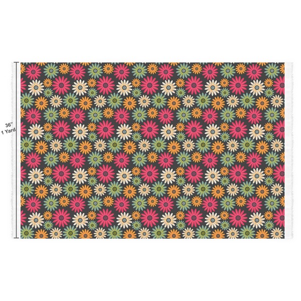 Daisies Fabric Full Yard