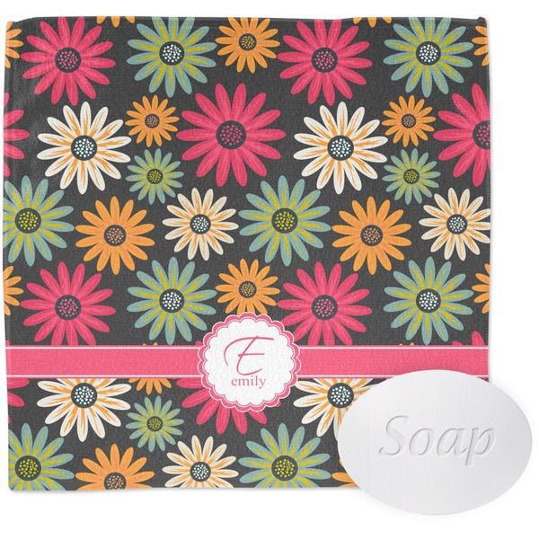 Daisies Wash Cloth with soap