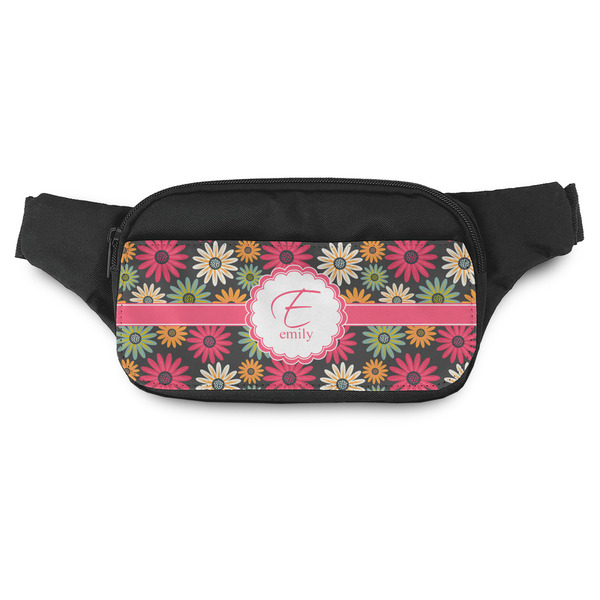 Custom Daisies Fanny Pack - Modern Style (Personalized)