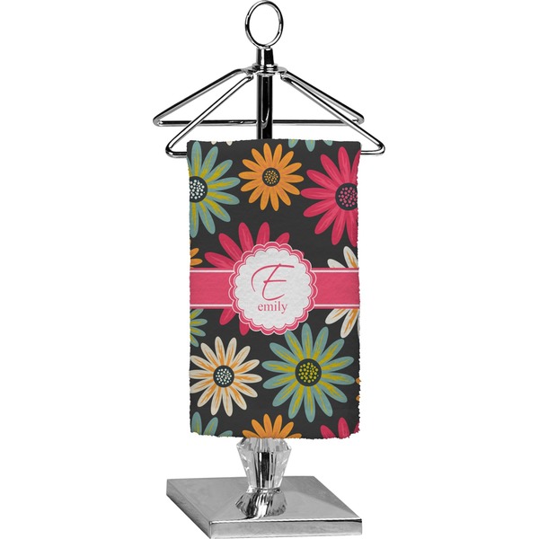 Custom Daisies Finger Tip Towel - Full Print (Personalized)