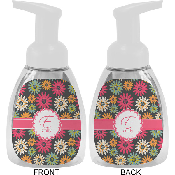 Daisies Foam Soap Bottle Approval - White