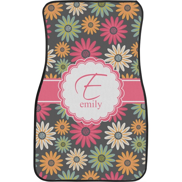 Daisies Front Seat Car Mat
