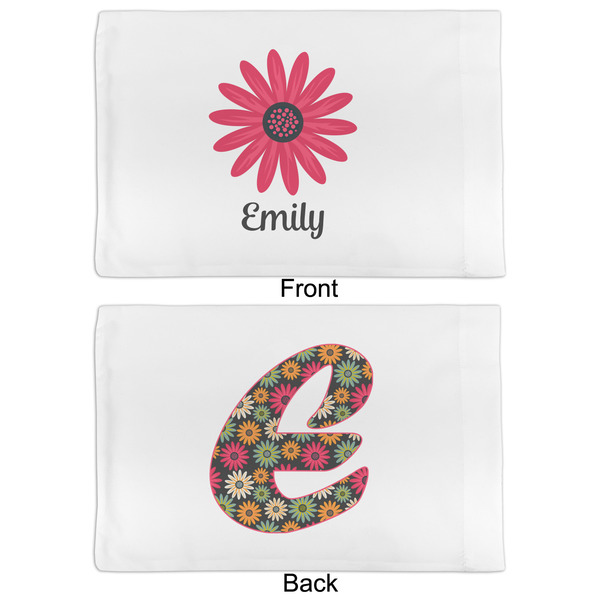 Daisies Full Pillow Case - APPROVAL (partial print)