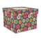 Daisies Gift Box with Lid - Canvas Wrapped - Large (Personalized)