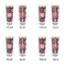 Daisies Glass Shot Glass - 2 oz - Set of 4 - APPROVAL