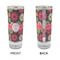 Daisies Glass Shot Glass - 2 oz - Single - APPROVAL