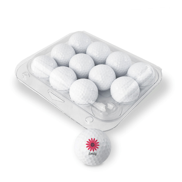 Daisies Golf Balls - Generic - Set of 12 - PACKAGING
