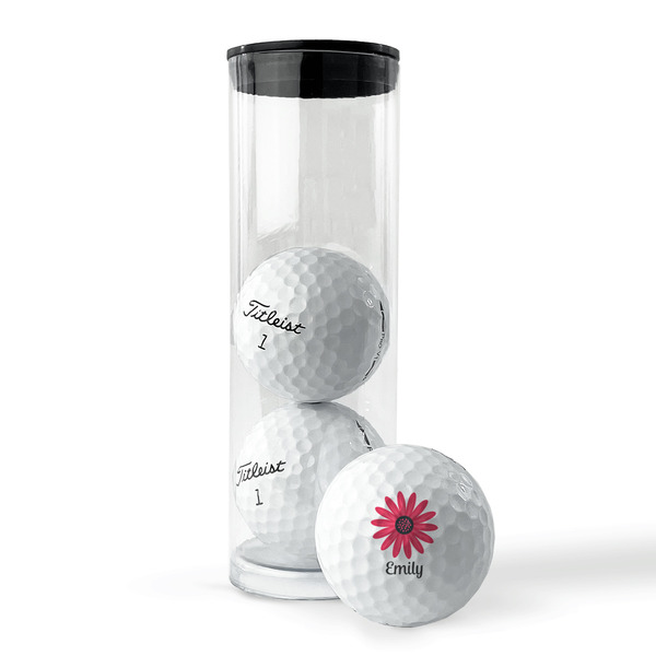 Daisies Golf Balls - Titleist - Set of 3 - PACKAGING