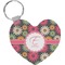 Daisies Heart Keychain (Personalized)