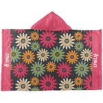 Daisies Kids Hooded Towel (Personalized)