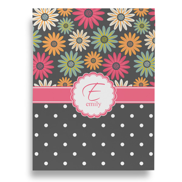 Daisies House Flags - Double Sided - BACK