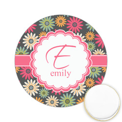 Daisies Printed Cookie Topper - 2.15" (Personalized)