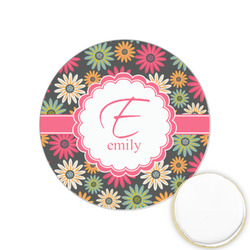 Daisies Printed Cookie Topper - 1.25" (Personalized)
