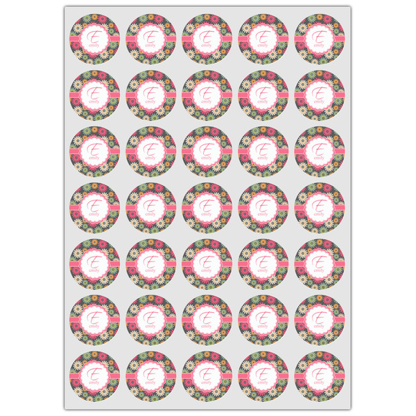 Daisies Icing Circle - XSmall - Set of 35