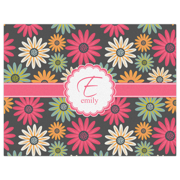 Daisies Indoor / Outdoor Rug - 6'x8' - Front Flat