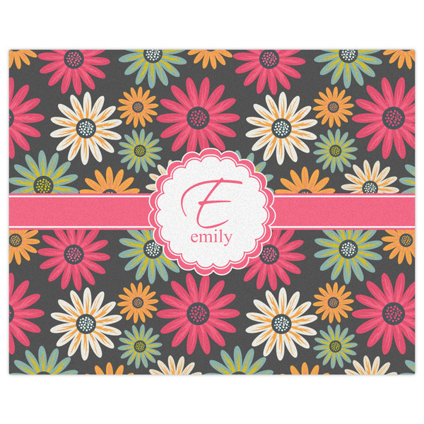 Daisies Indoor / Outdoor Rug - 8'x10' - Front Flat