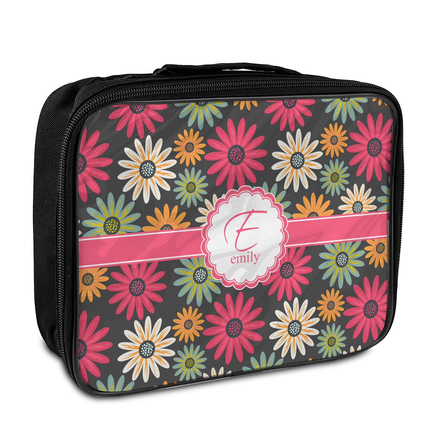 Daisies Insulated Lunch Bag (Personalized) YouCustomizeIt