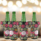 Daisies Jersey Bottle Cooler - Set of 4 - LIFESTYLE