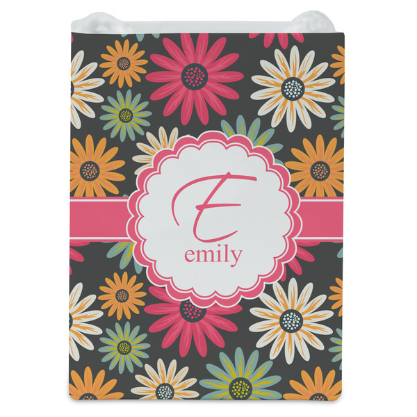 Daisies Jewelry Gift Bag - Matte - Front