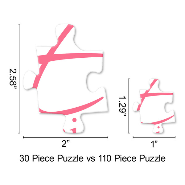 Daisies Jigsaw Puzzle - Piece Comparison