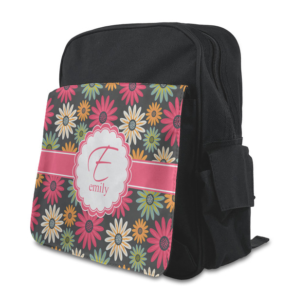 Custom Daisies Preschool Backpack (Personalized)