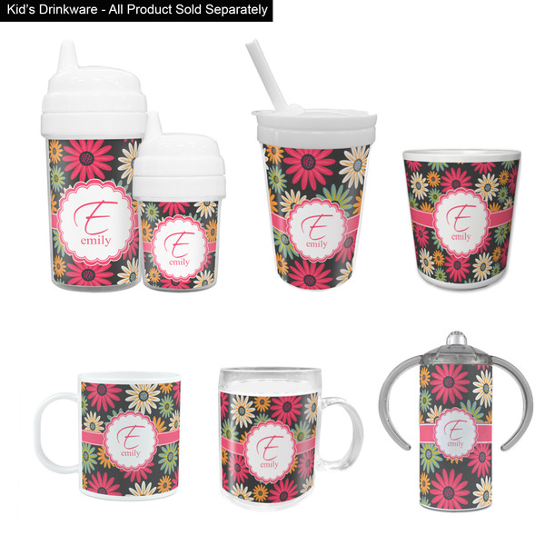 Daisies Kid's Drinkware - Customized & Personalized