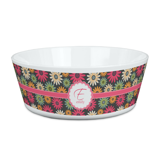 Custom Daisies Kid's Bowl (Personalized)