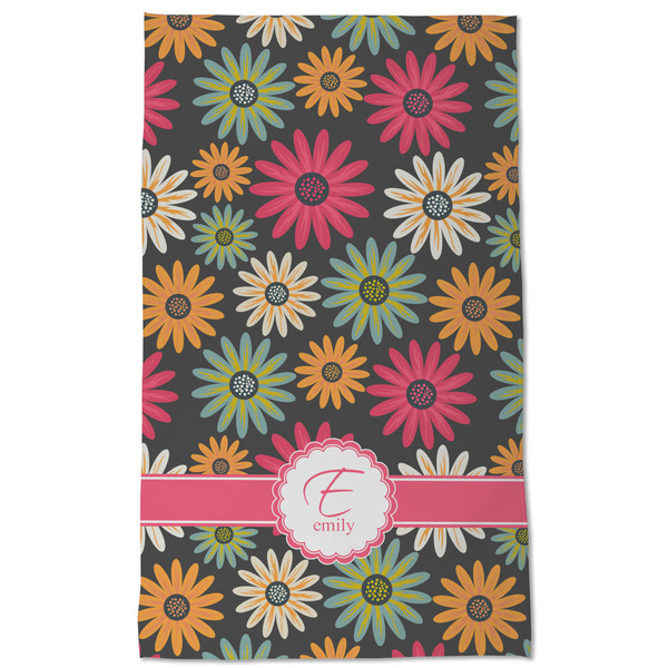 Daisies Kitchen Towel - Poly Cotton - Full Front