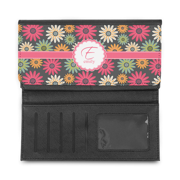 Daisies Ladies Wallet - Half Way Open