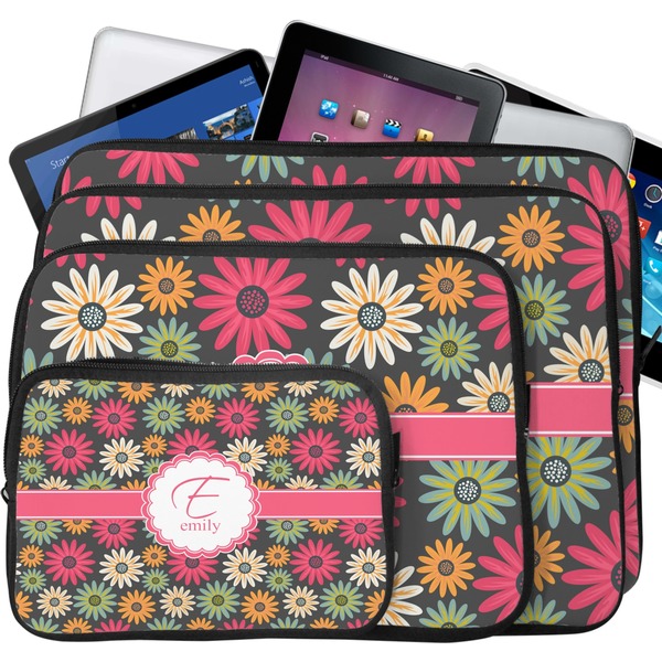 Daisies Laptop Case Sizes