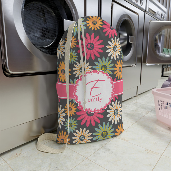 Daisies Large Laundry Bag - In Context