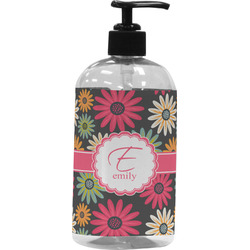 Daisies Plastic Soap / Lotion Dispenser (Personalized)