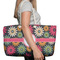 Daisies Large Rope Tote Bag - In Context View