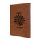 Daisies Leather Sketchbook - Small - Double Sided (Personalized)
