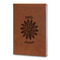 Daisies Leatherette Journals - Large - Double Sided - Angled View