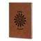 Daisies Leatherette Journal - Large - Double Sided (Personalized)