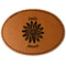 Daisies Leatherette Patches - Oval