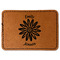 Daisies Leatherette Patches - Rectangle
